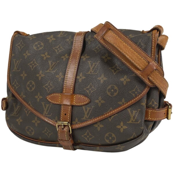 1000060866058 11 Louis Vuitton Saumur 30 Crossbody Shoulder Bag Monogram Brown