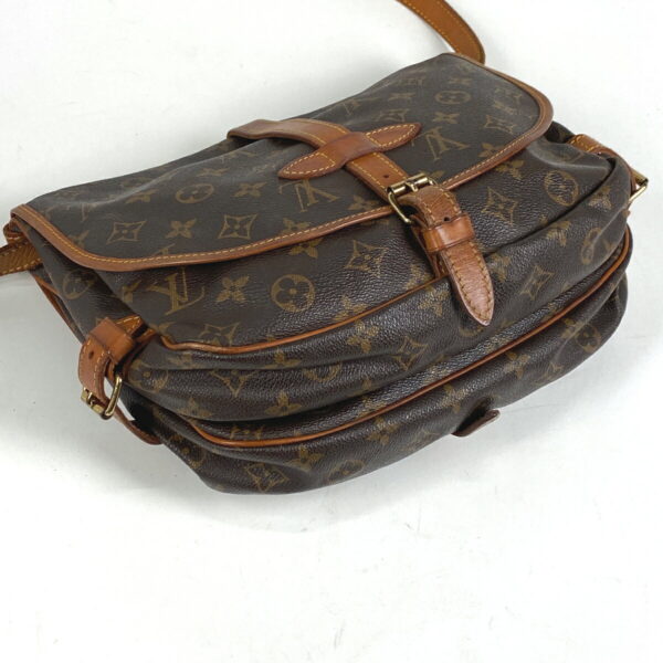 1000060866058 12 Louis Vuitton Saumur 30 Crossbody Shoulder Bag Monogram Brown