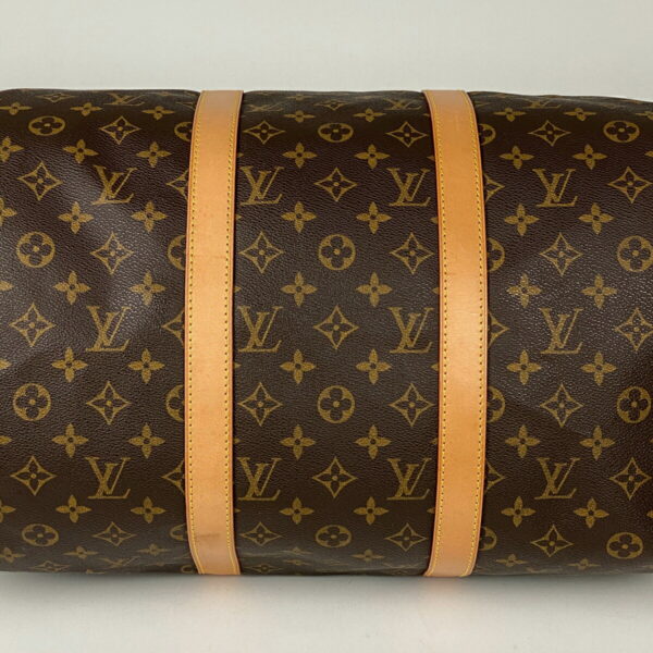 1000061188432 12 Louis Vuitton Keepall 50 Bag Monogram Brown