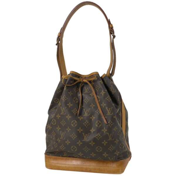 1000061285940 11 Louis Vuitton Noe Shoulder Drawstring Bag Monogram Brown