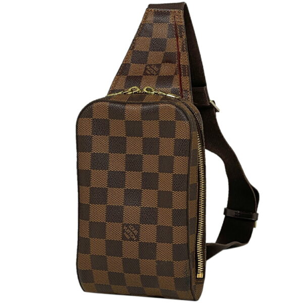 1000062504262 11 Louis Vuitton Jeronimos Waist Bag Damier Brown