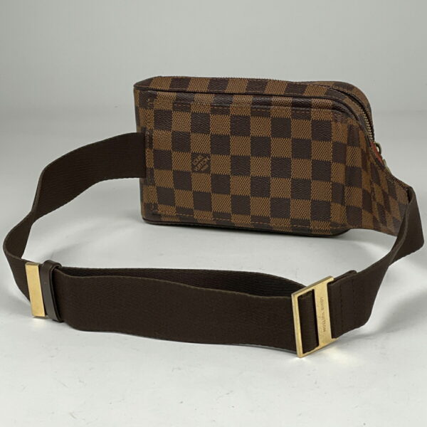 1000062504262 12 Louis Vuitton Jeronimos Waist Bag Damier Brown