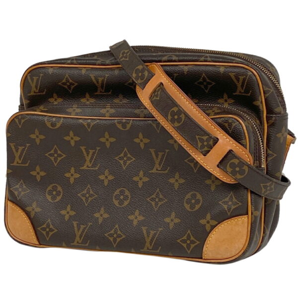 1000062511673 11 Louis Vuitton Nile Crossbody Shoulder Bag Monogram Brown