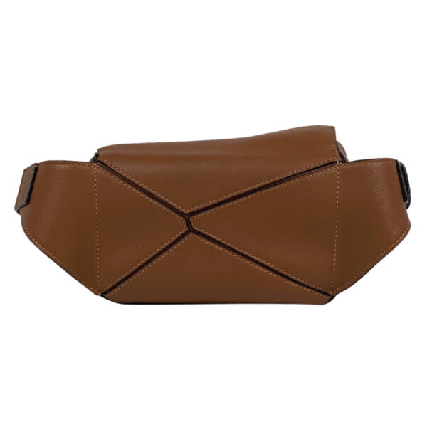 1000062563795 13 Loewe Puzzle Bum Bag Mini Anagram Waist Bag Leather Brown