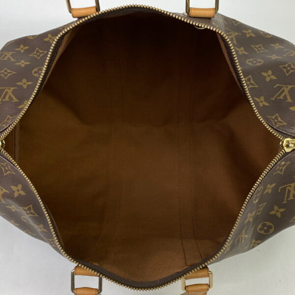 1000062665581 19 Louis Vuitton Keepall 45 Bag Monogram Brown