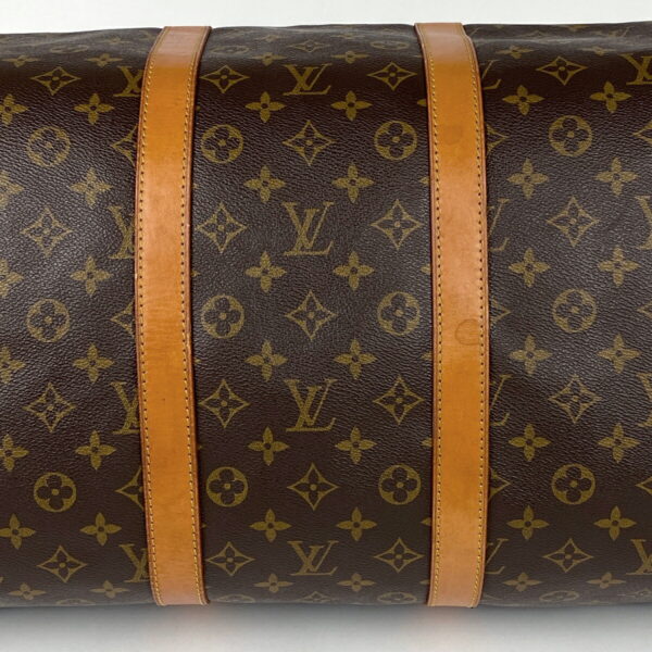 1000062790030 12 Louis Vuitton Keepall 55 Bag Monogram Brown