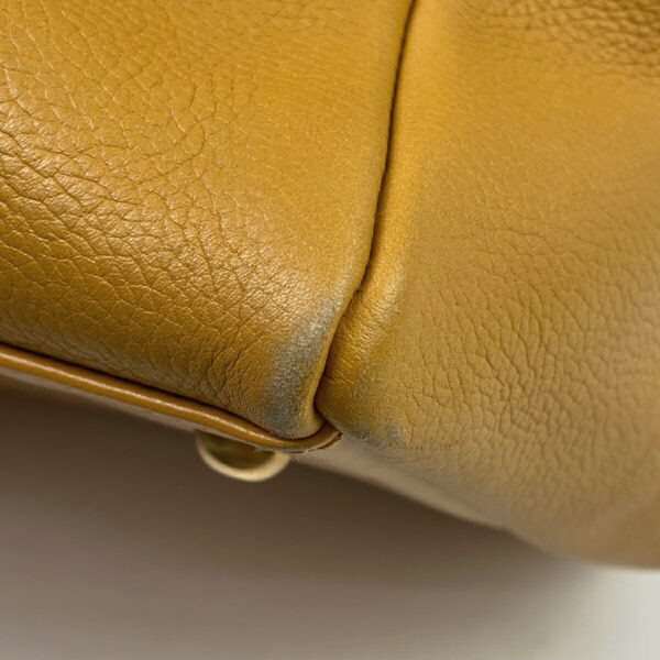 1000062937220 14 Loewe Bag 2Way Shoulder Bag Leather Yellow