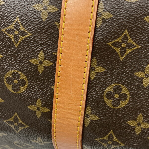 1000062963755 14 Louis Vuitton Keepall Bandouliere 60 Bag Monogram Brown