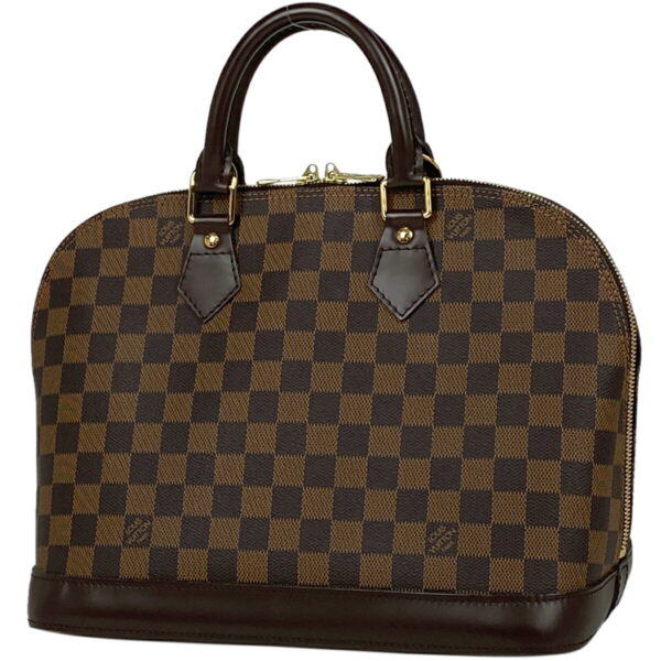 1000062963892 11 Louis Vuitton Alma Commuter Bag Damier Brown