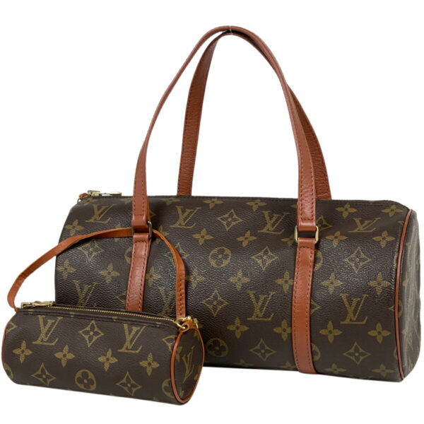 1000062971637 11 Louis Vuitton Papillon 30 Barrel Bag Monogram Brown