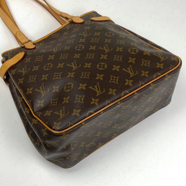 1000062973211 12 Louis Vuitton Batignolles Vertical Shoulder Tote Bag Monogram Brown