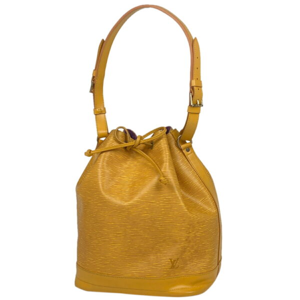 1000062973518 11 Louis Vuitton Noe Shoulder Drawstring Bag Epi Tassili Yellow