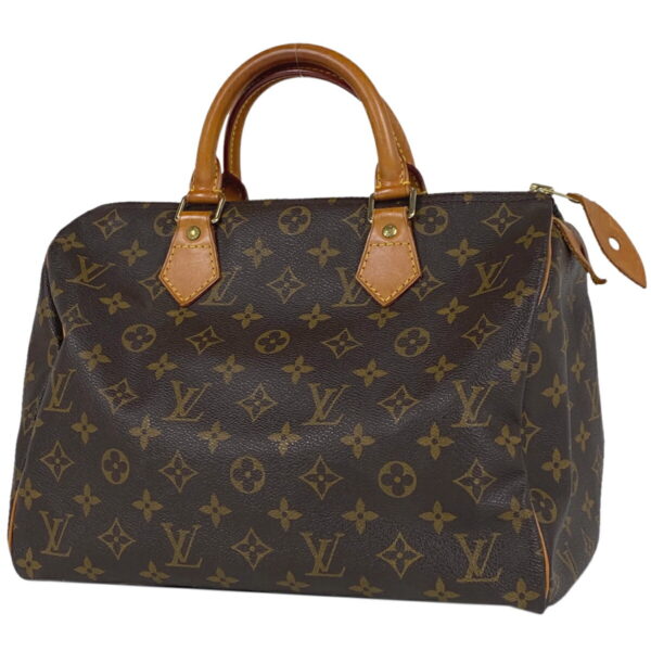 1000063003641 11 Louis Vuitton Speedy 30 Bag Monogram Brown