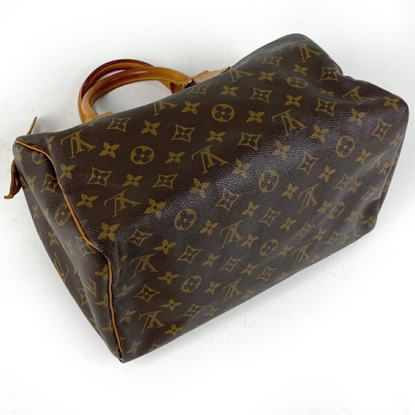 1000063003641 12 Louis Vuitton Speedy 30 Bag Monogram Brown