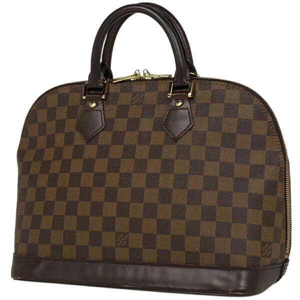 1000063084435 11 Louis Vuitton Alma Handbag Damier Brown