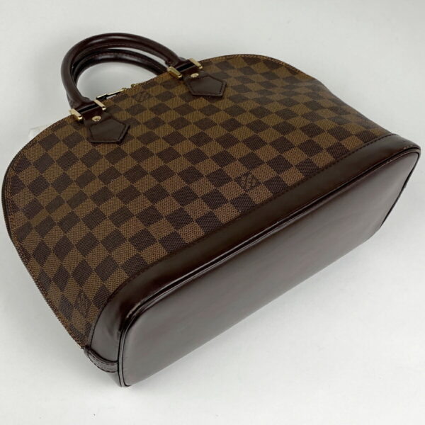 1000063084435 12 Louis Vuitton Alma Handbag Damier Brown