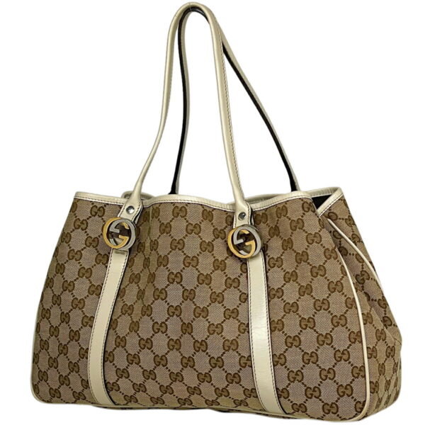 1000063538020 11 Gucci GG Pattern GG Twins Tote Bag GG Canvas Beige