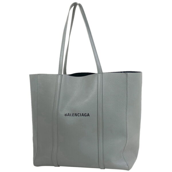 1000063671543 11 Balenciaga Everyday Leather Tote Bag Gray