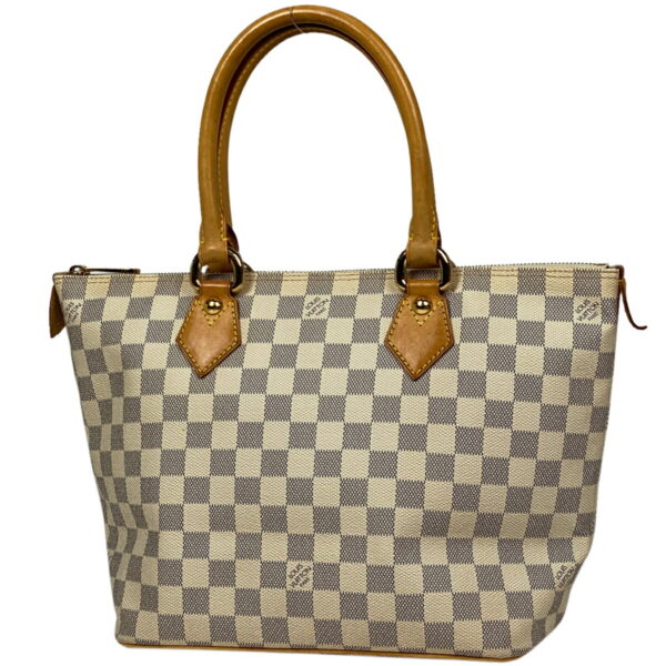 1000063842264 11 Louis Vuitton Saleya PM Tote Bag Damier Azur White