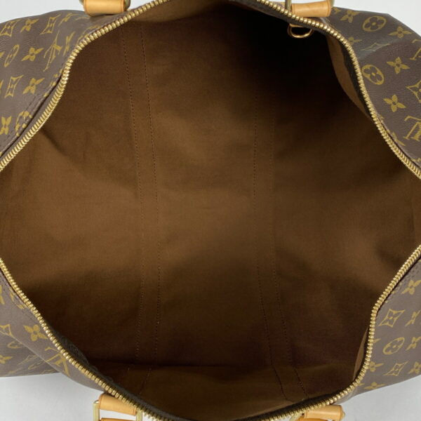 1000064404744 17 Louis Vuitton Keepall 50 Bag Monogram Brown