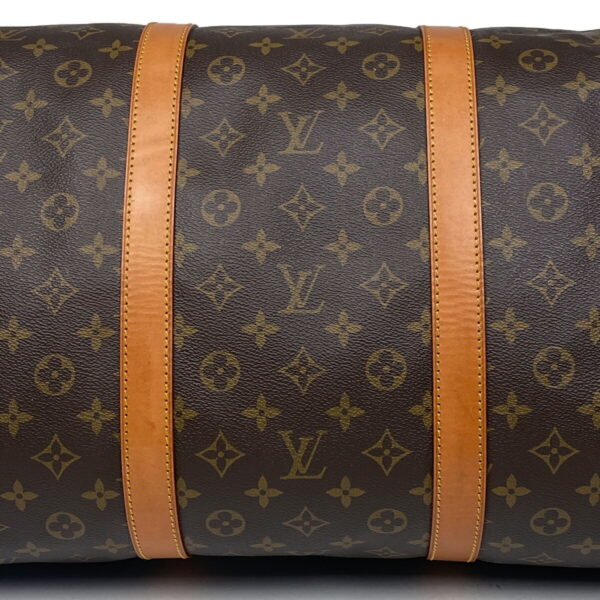 1000064593141 12 Louis Vuitton Keepall 60 Bag Monogram Brown