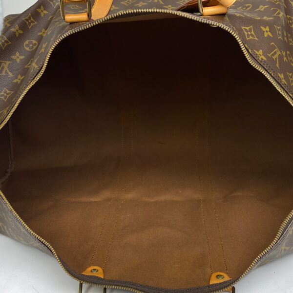 1000064593141 17 Louis Vuitton Keepall 60 Bag Monogram Brown