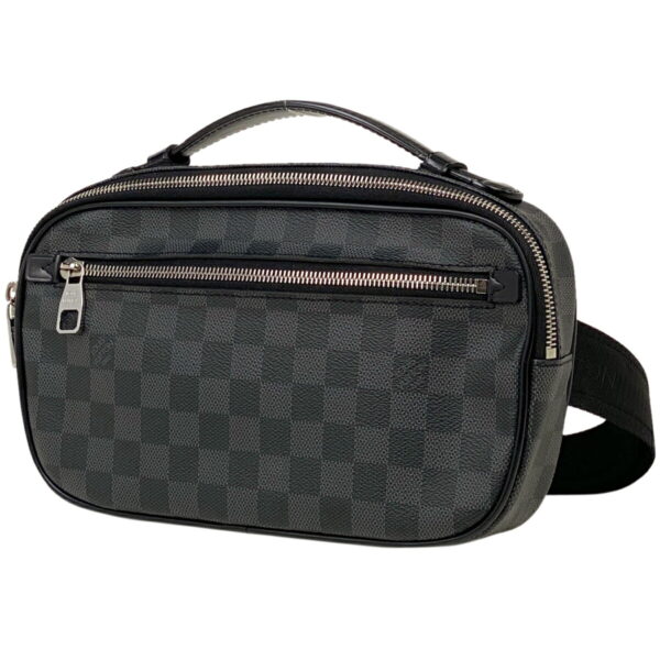 1000065088011 11 Louis Vuitton Umbrella Waist Bag Damier Graphite Black