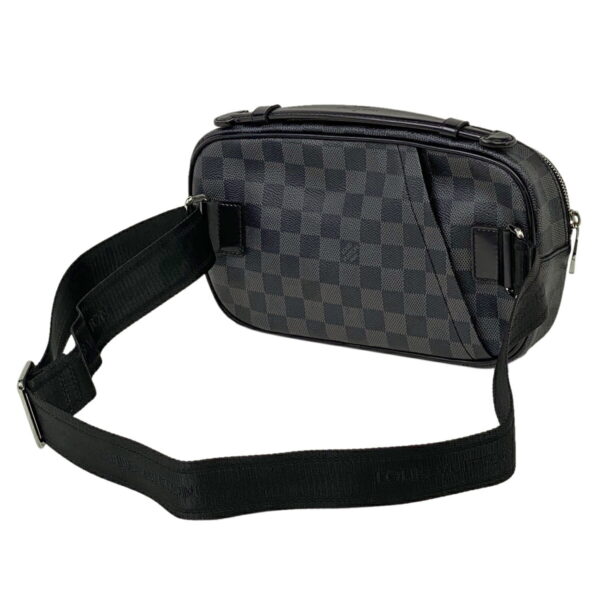 1000065088011 12 Louis Vuitton Umbrella Waist Bag Damier Graphite Black