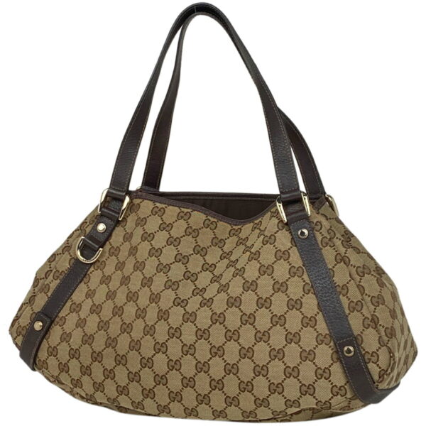 1000065089575 11 Gucci GG Pattern Abby Tote Bag GG Canvas Brown