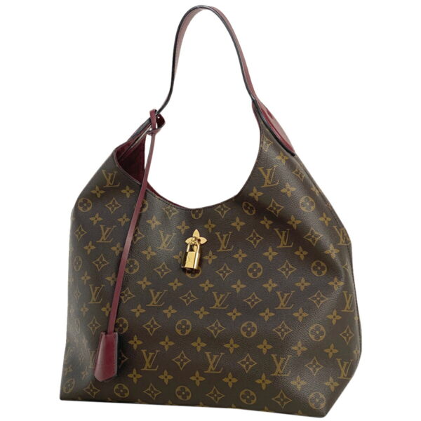 1000065090625 11 Louis Vuitton Flower Hobo Shoulder Bag Monogram Bordeaux Brown