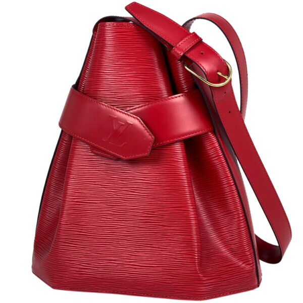 1000065172277 11 Louis Vuitton Sac De Paul PM Shoulder Bag Epi Castilian Red