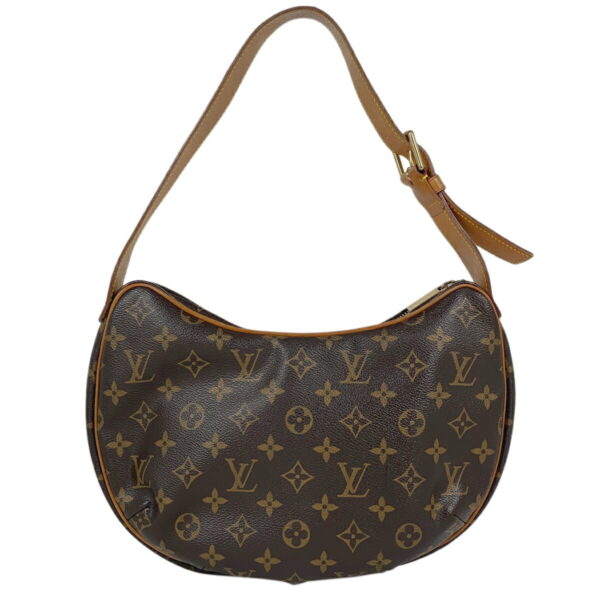 1000065287315 13 Louis Vuitton Croissant MM Shoulder Bag Monogram Brown