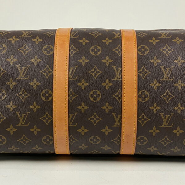 1000065295297 12 Louis Vuitton Keepall 45 Bag Monogram Brown