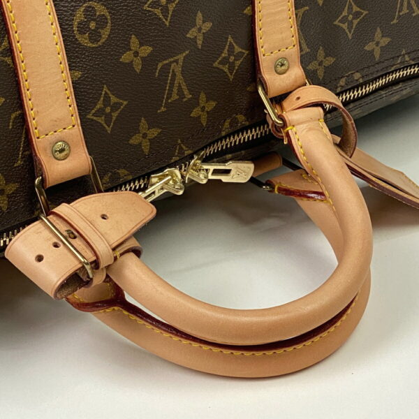 1000065307013 18 Louis Vuitton Keepall 55 Bag Monogram Brown