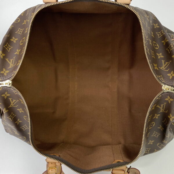 1000065307013 19 Louis Vuitton Keepall 55 Bag Monogram Brown