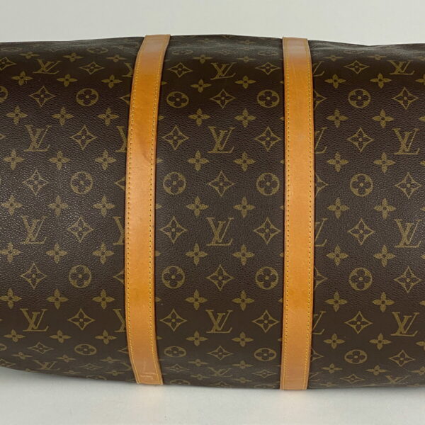 1000065368670 12 Louis Vuitton Keepall 55 Bag Monogram Brown