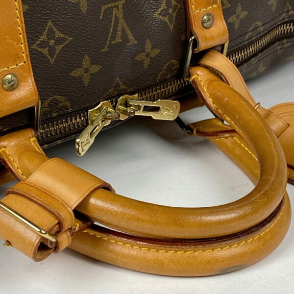 1000065368670 17 Louis Vuitton Keepall 55 Bag Monogram Brown