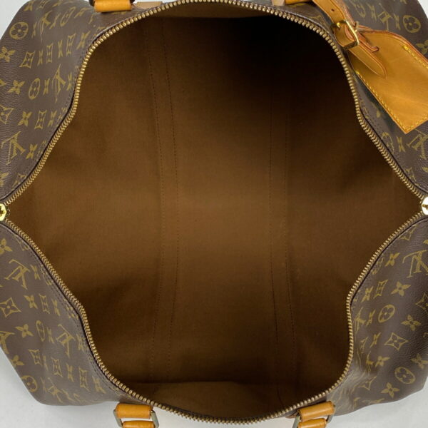 1000065368670 18 Louis Vuitton Keepall 55 Bag Monogram Brown