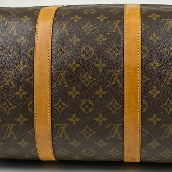 1000065453192 12 Louis Vuitton Keepall Bandouliere 50 Bag Monogram Brown