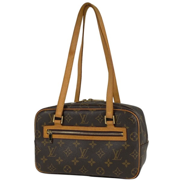 1000065506171 11 Louis Vuitton Cité MM Shoulder Bag Monogram Brown