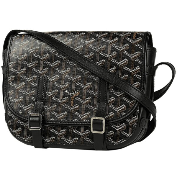 1000065548775 11 Goyard Belvedere PM Crossbody Shoulder Bag Canvas