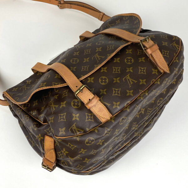 1000065550341 12 Louis Vuitton Saumur 43 Crossbody Shoulder Bag Monogram Brown