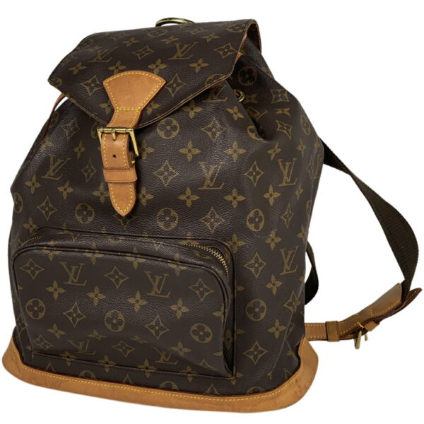 1000065775041 11 Louis Vuitton Montsouris GM Backpack Rucksack Monogram Brown