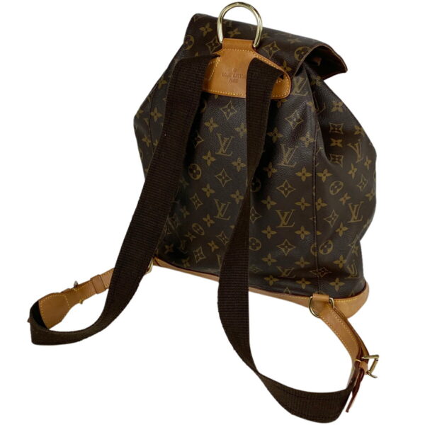 1000065775041 12 Louis Vuitton Montsouris GM Backpack Rucksack Monogram Brown