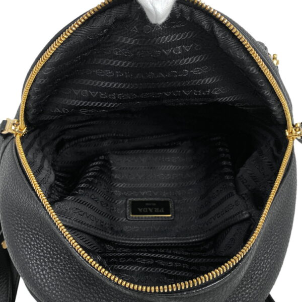 1000065784715 20 Prada Rucksack 2WAY Leather Black