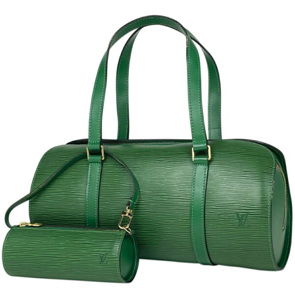 1000065806738 11 Louis Vuitton Soufflot Handbag Epi Borneo Green