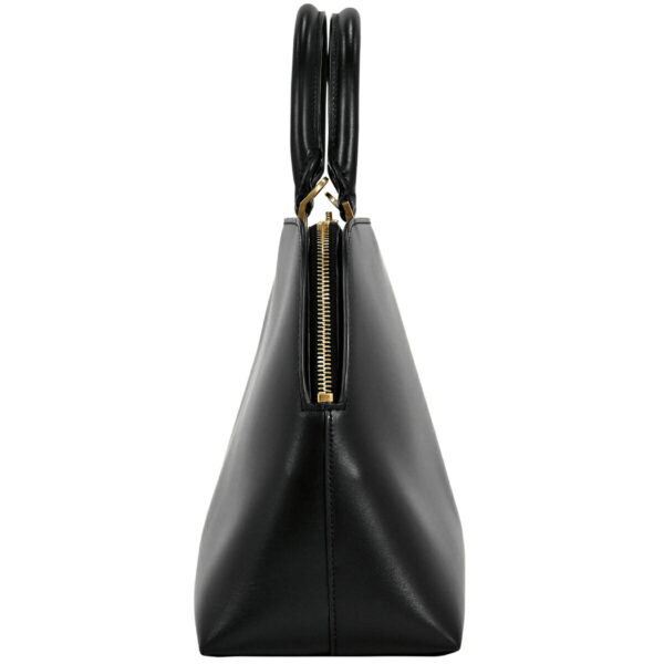 1000065859536 02 Saint Laurent Sac de Jour Bowling Bag 2Way Bag Leather Black