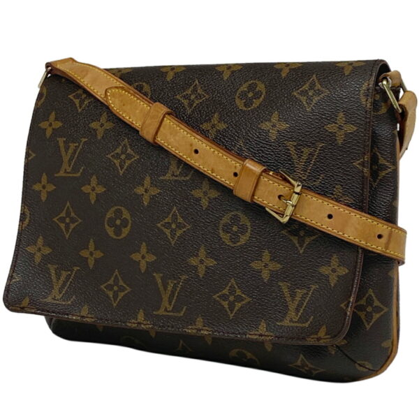 1000066142798 11 Louis Vuitton Musette Tango Shoulder Bag Monogram Brown