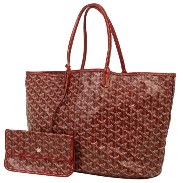 1000066277889 11 Goyard Saint Louis PM Tote Bag Canvas Red