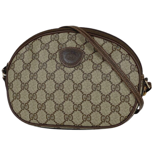 1000066444649 11 Gucci GG Pattern Crossbody Shoulder Bag Canvas Beige Brown